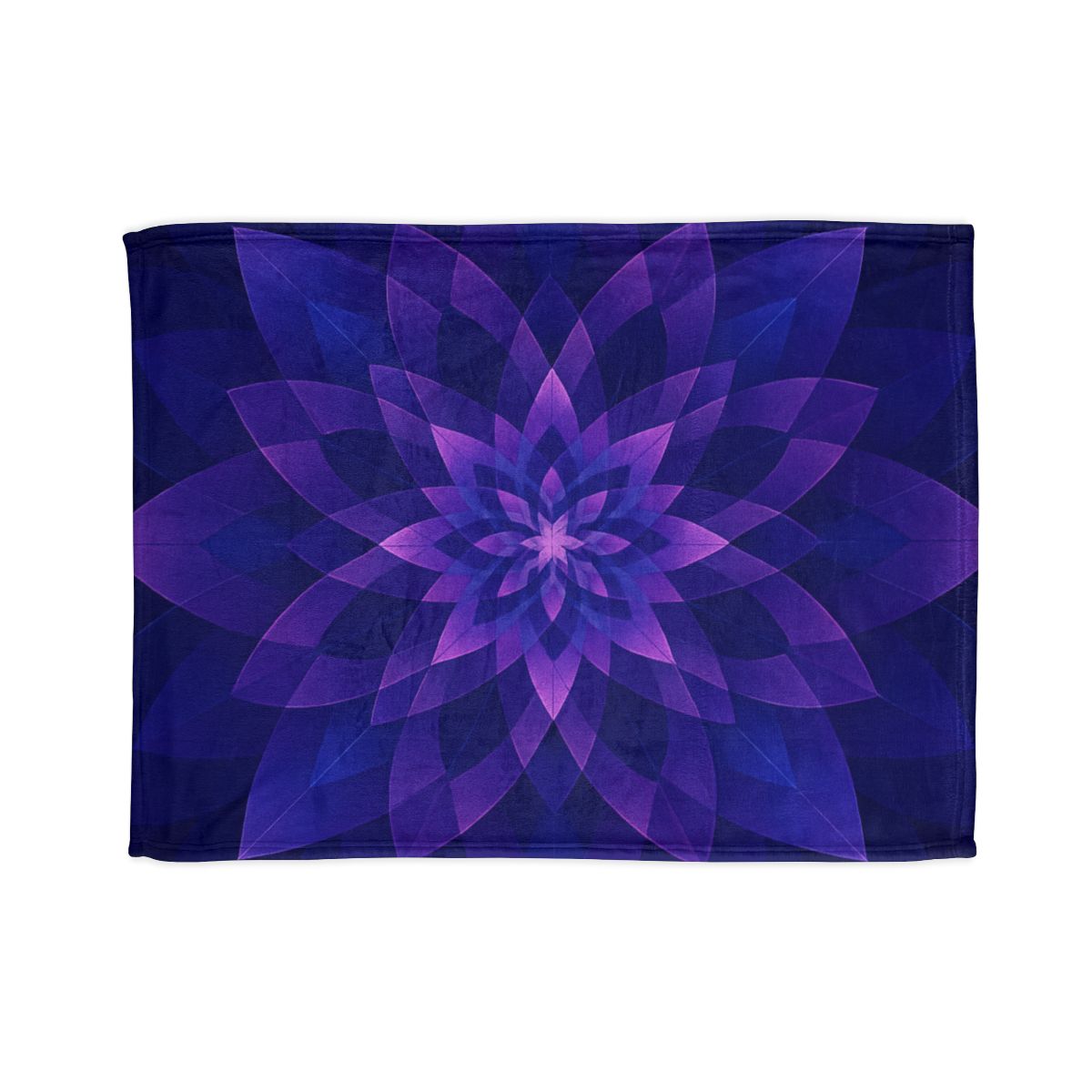 Petal Prism Overlap stylish throw blankets