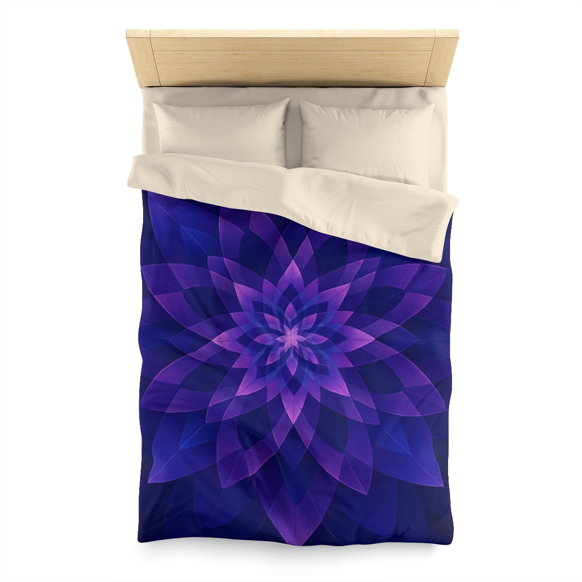 Petal Prism Overlap personalized bedding duvets