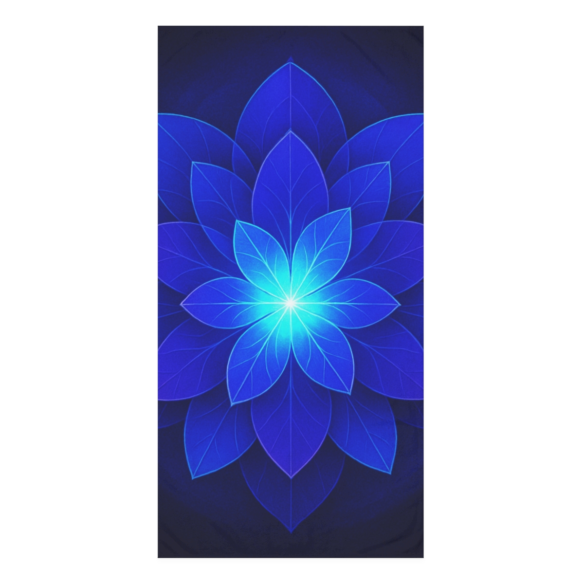 Petal Prism Overlap comfortable face towels