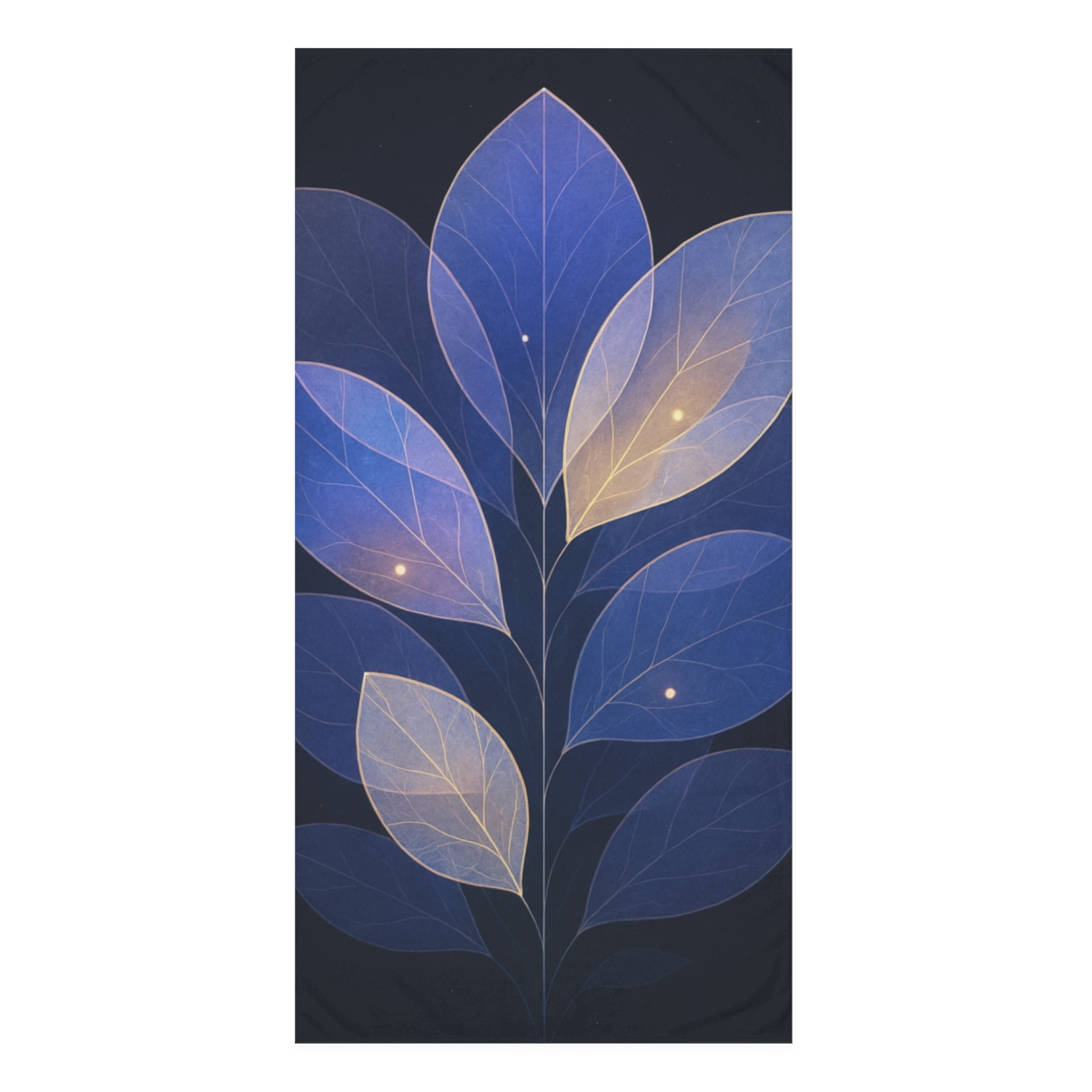 Petal Prism Overlap personalized bath towels