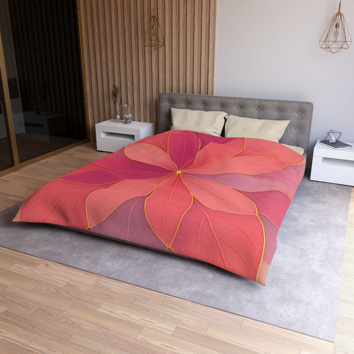 Petal Prism Overlap trendy bedroom duvets