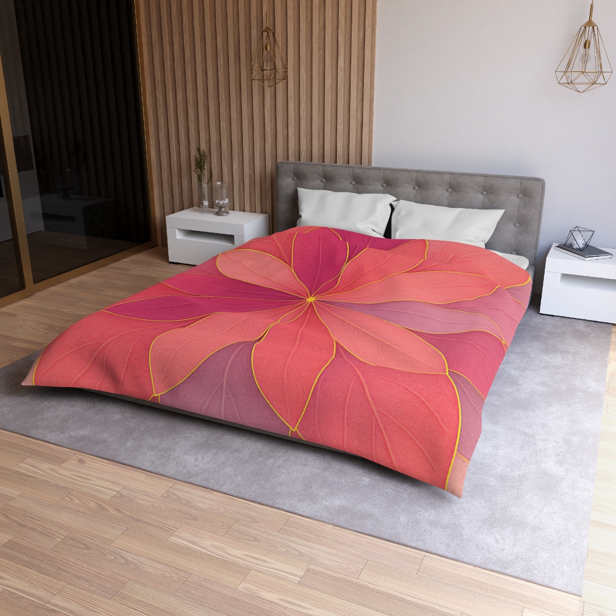 Petal Prism Overlap trendy bedroom duvets