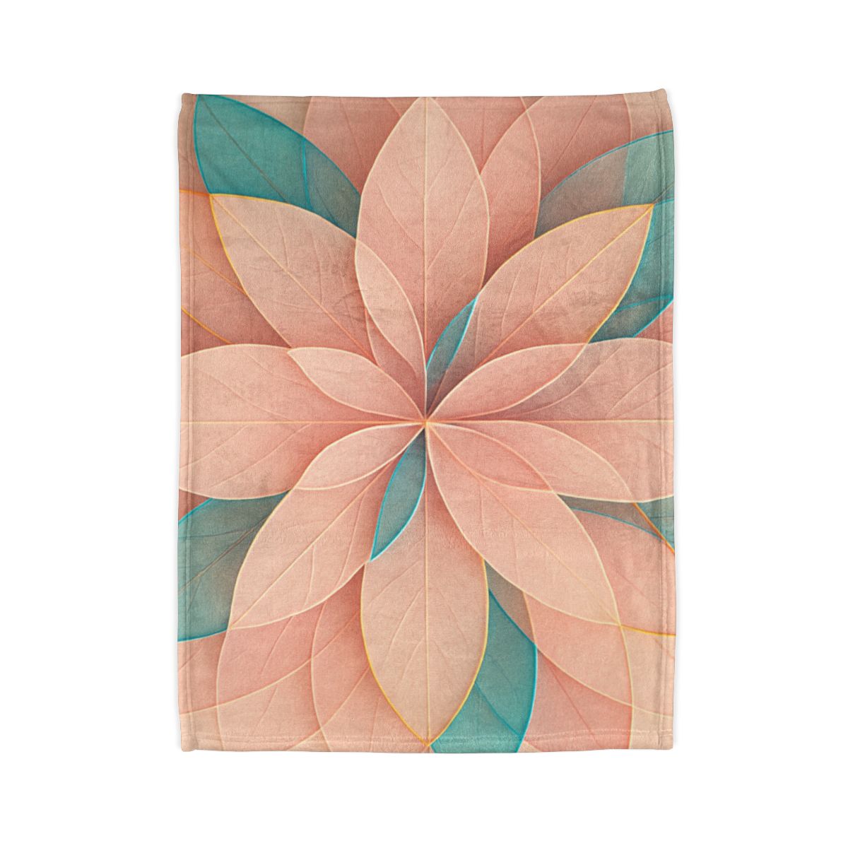 Petal Prism Overlap warm winter blankets