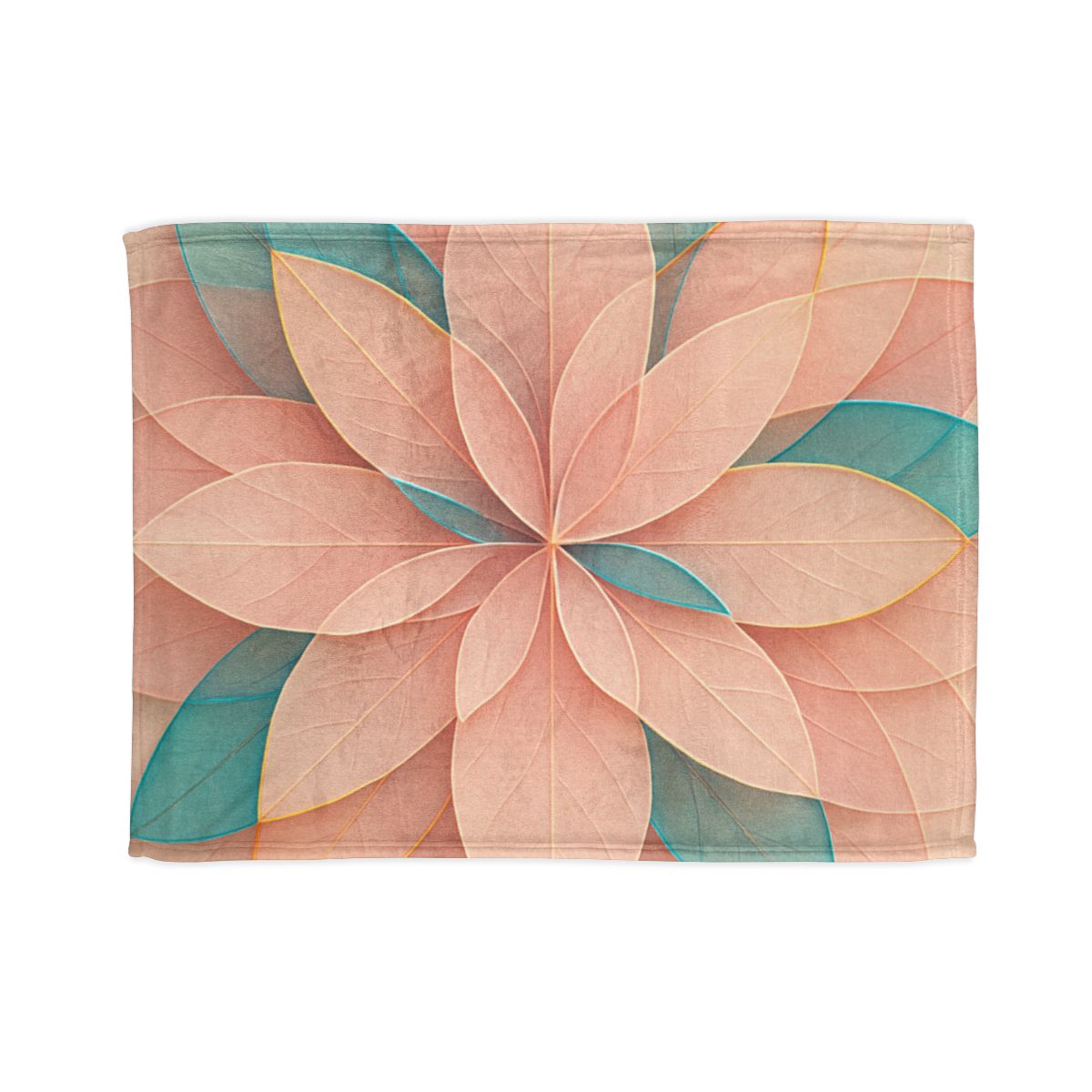 Petal Prism Overlap warm winter blankets