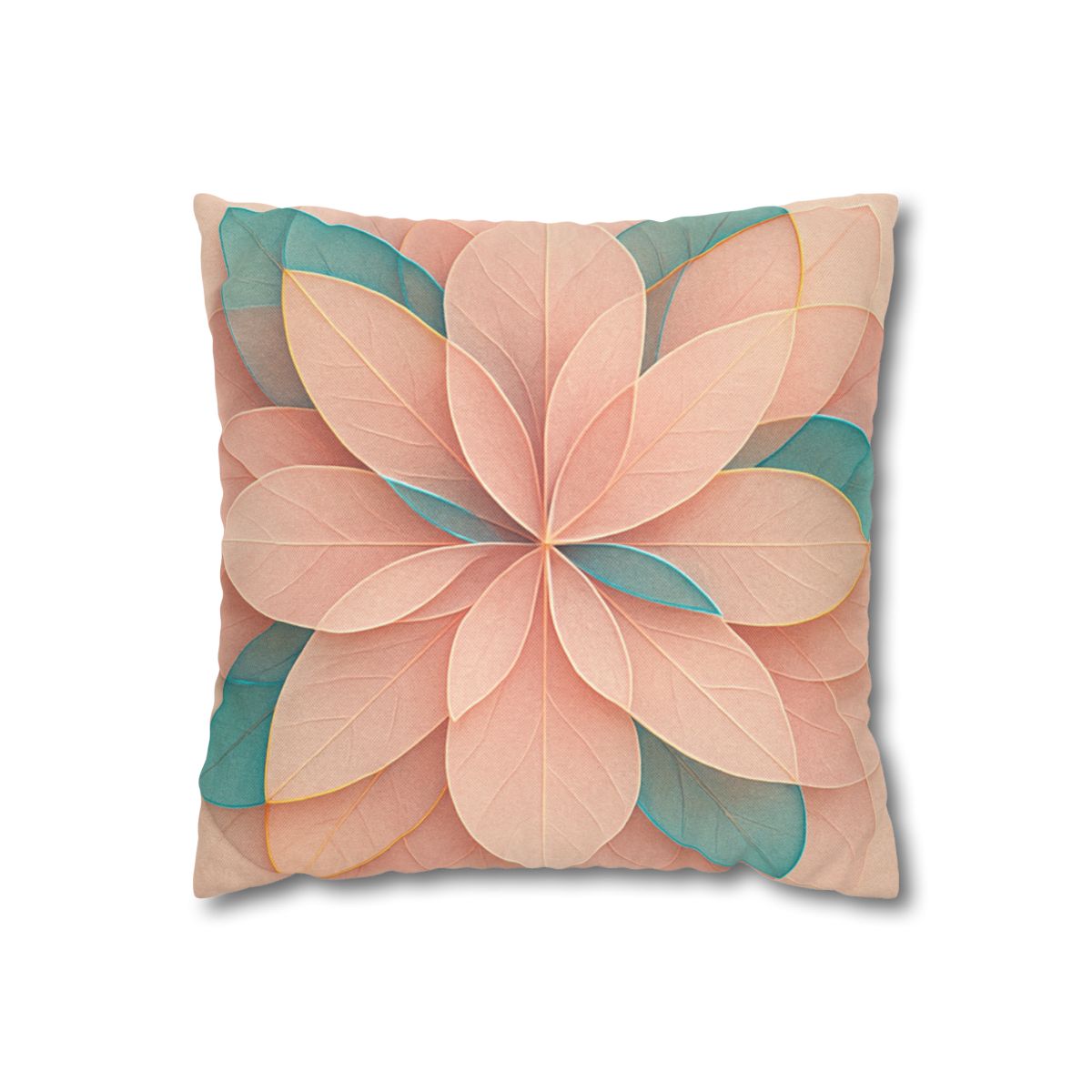 Petal Prism Overlap comfortable bedding pillow covers