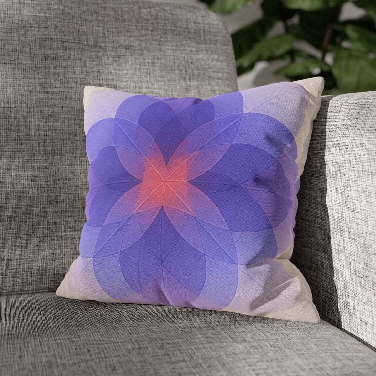 Petal Prism Overlap custom pillow cases