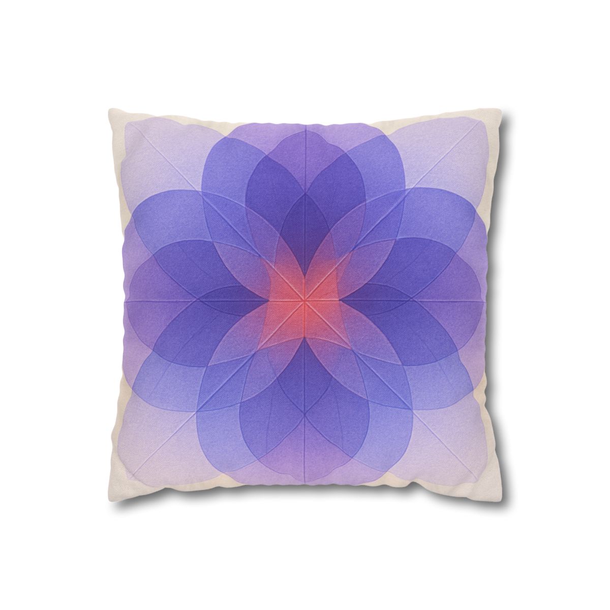Petal Prism Overlap custom pillow cases