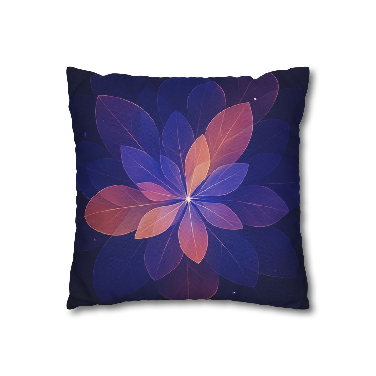 Petal Prism Overlap soft cotton pillow cases