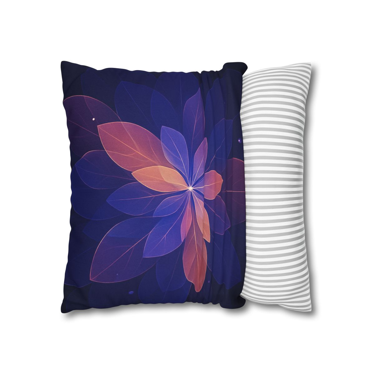 Petal Prism Overlap soft cotton pillow cases
