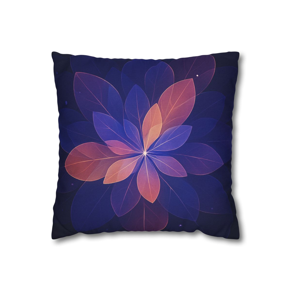 Petal Prism Overlap soft cotton pillow cases