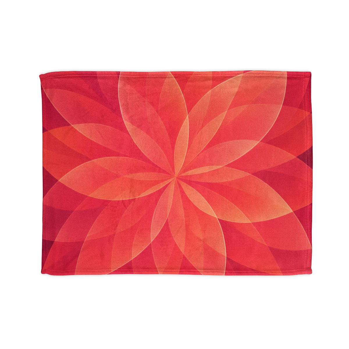 Petal Prism Overlap stylish throw blankets