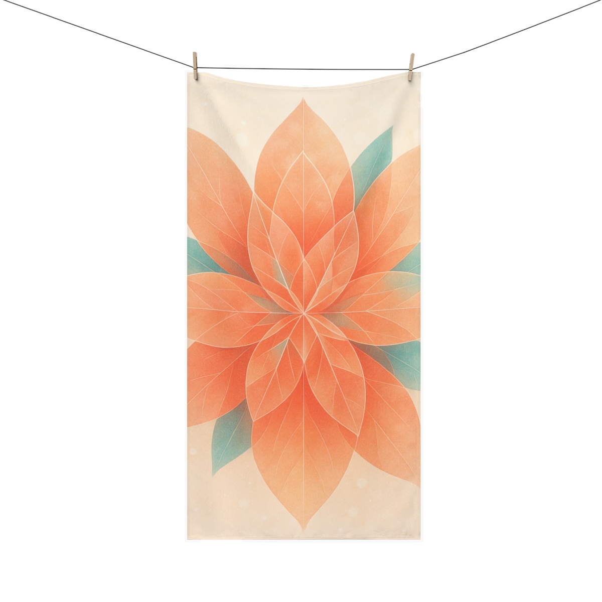 Petal Prism Overlap unique gift towels