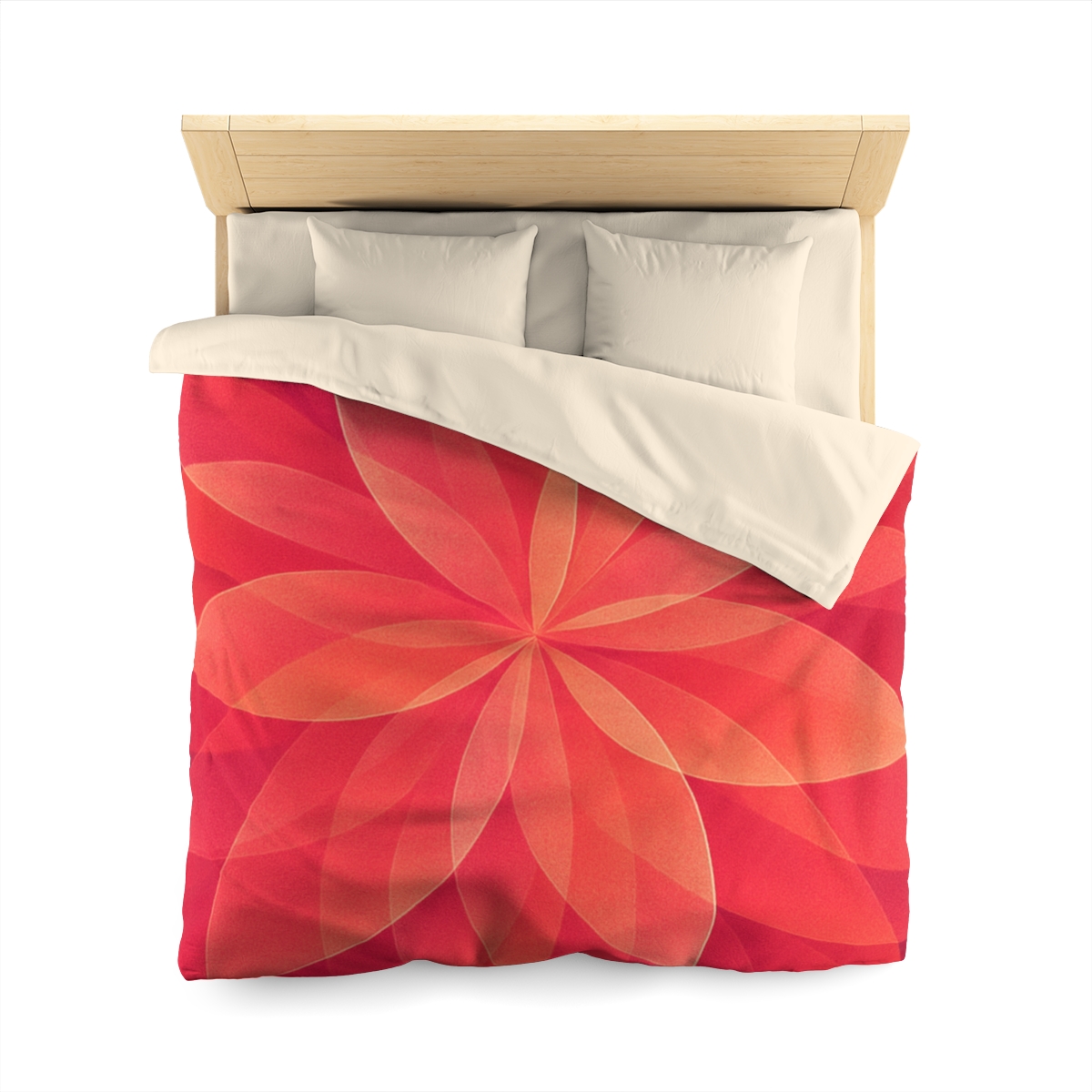 Petal Prism Overlap unique patterned duvets