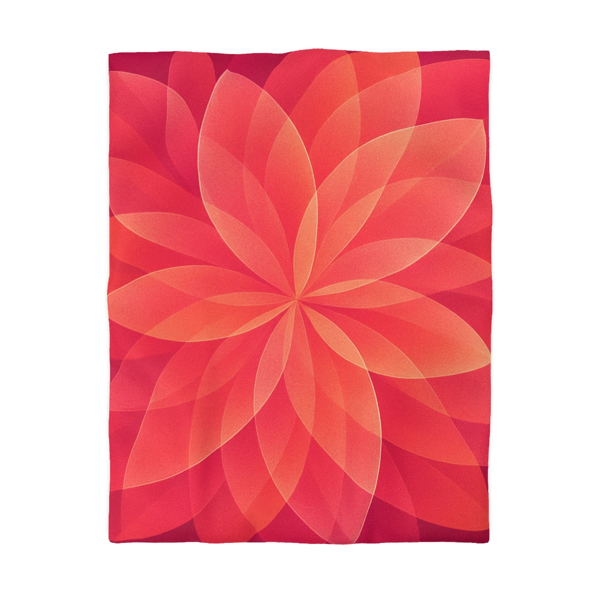 Petal Prism Overlap unique patterned duvets