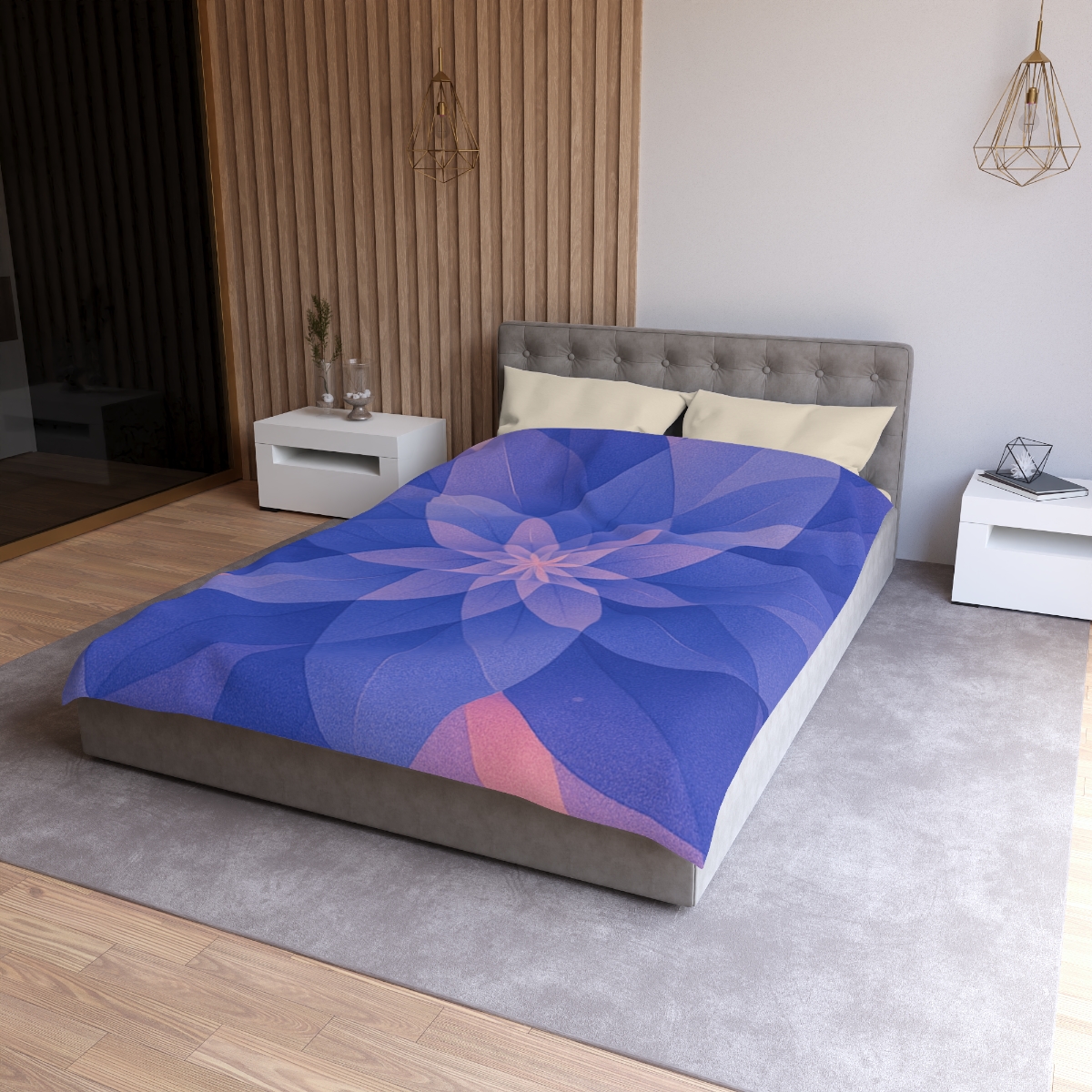 Petal Prism Overlap unique patterned duvets