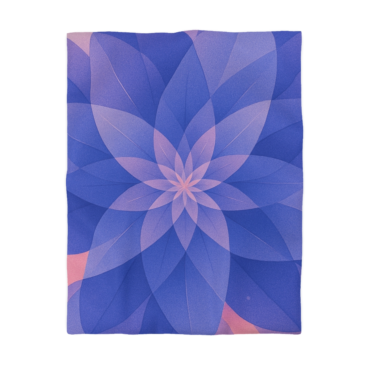 Petal Prism Overlap unique patterned duvets