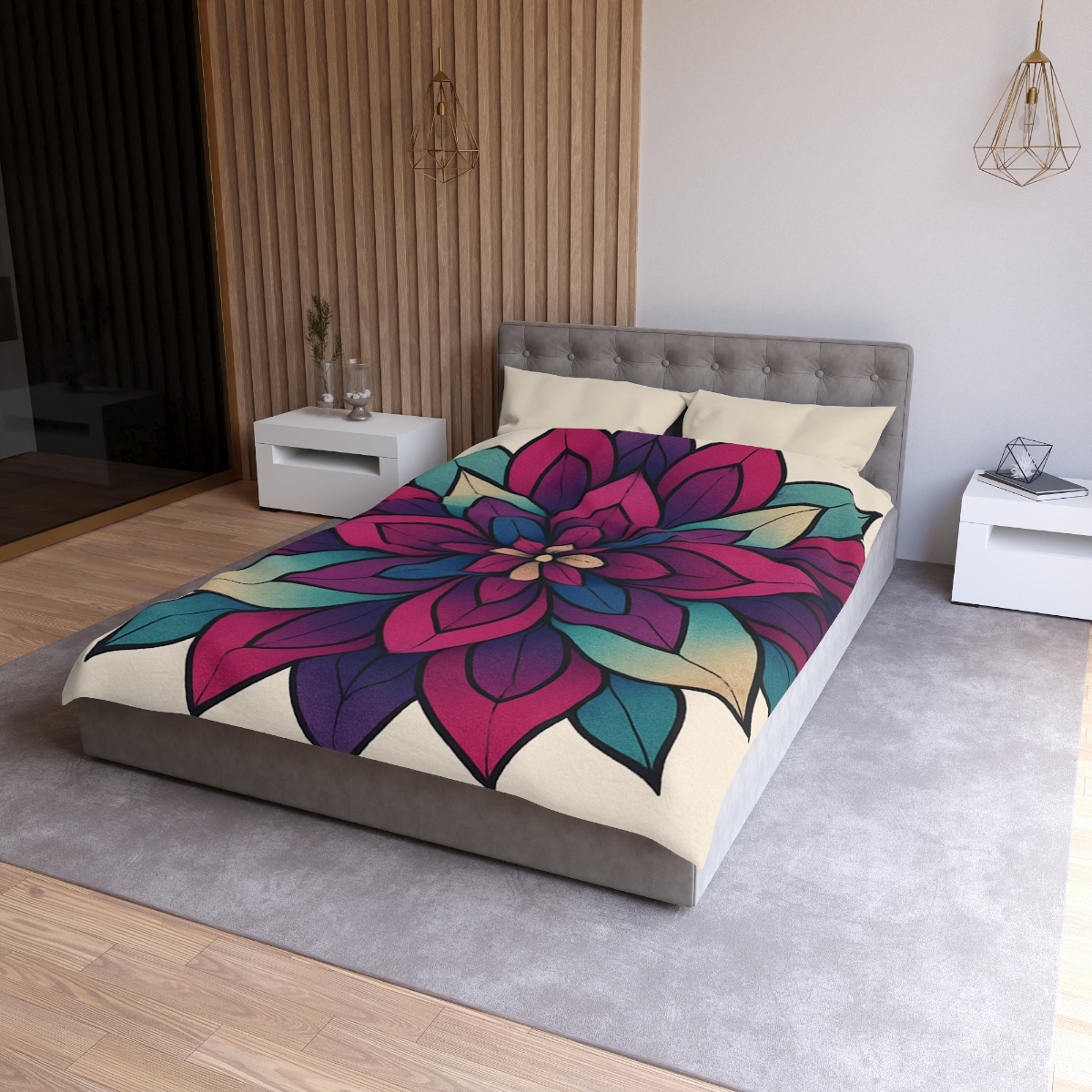 Petal Prism Overlap warm winter duvets