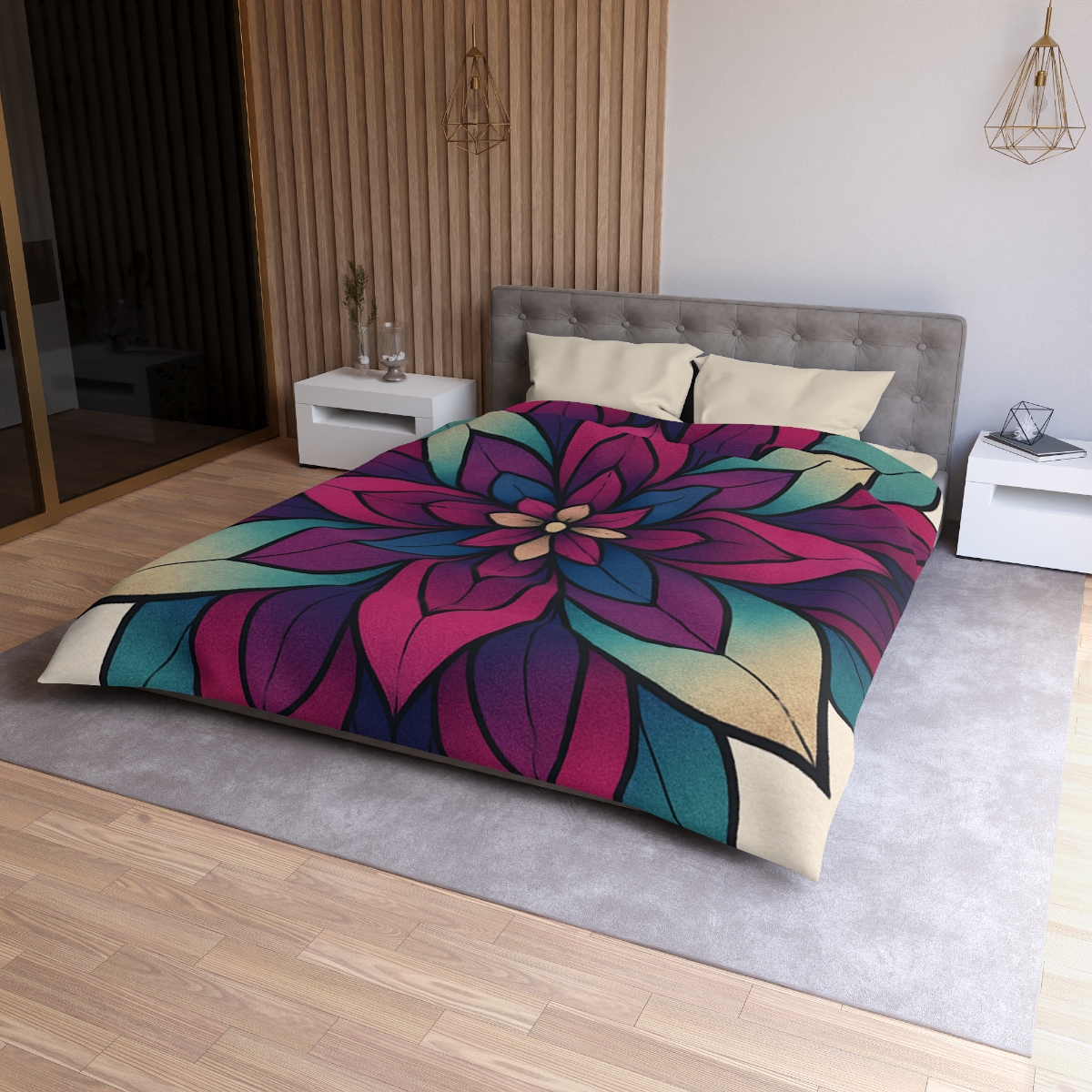 Petal Prism Overlap warm winter duvets