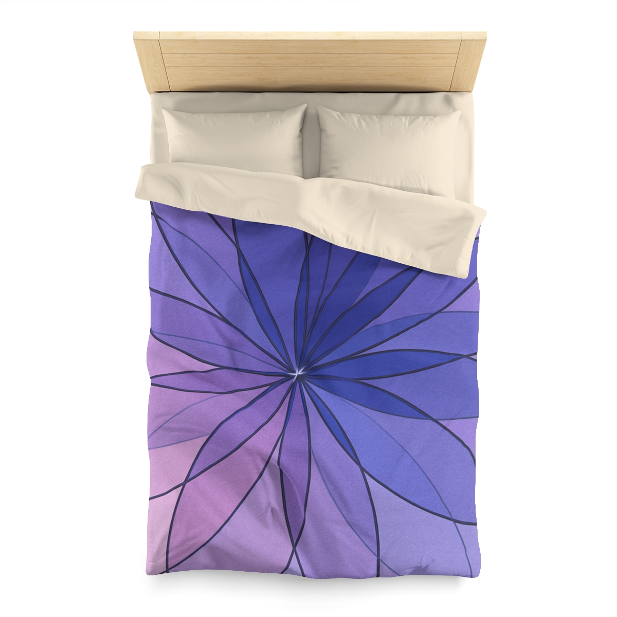 Petal Prism Overlay warm winter duvets