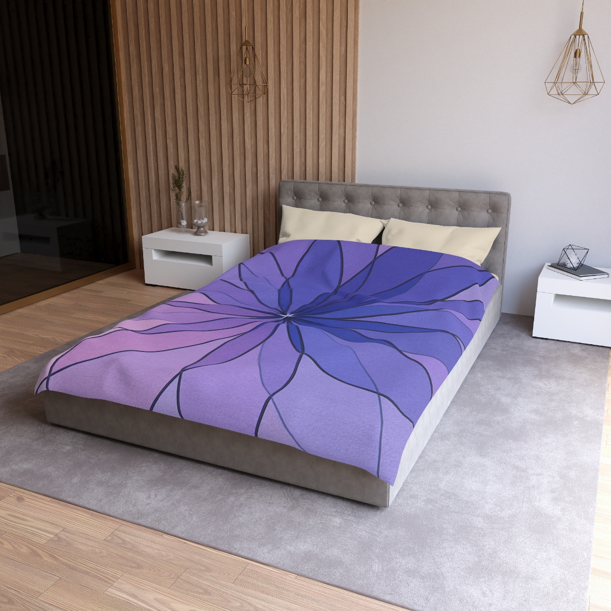 Petal Prism Overlay warm winter duvets