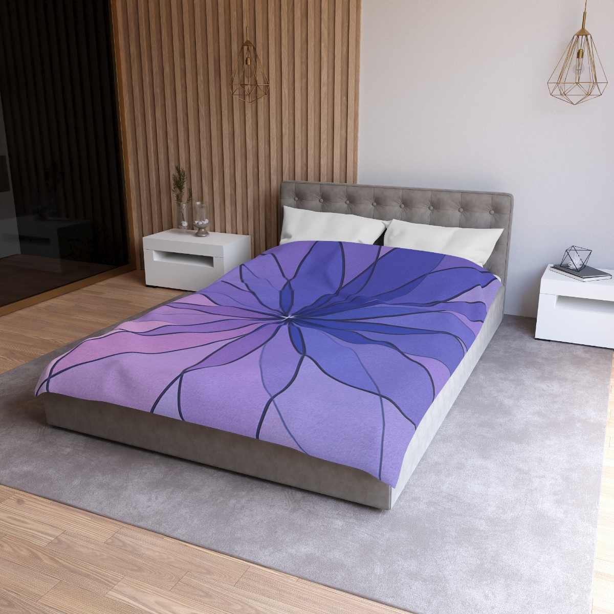 Petal Prism Overlay warm winter duvets