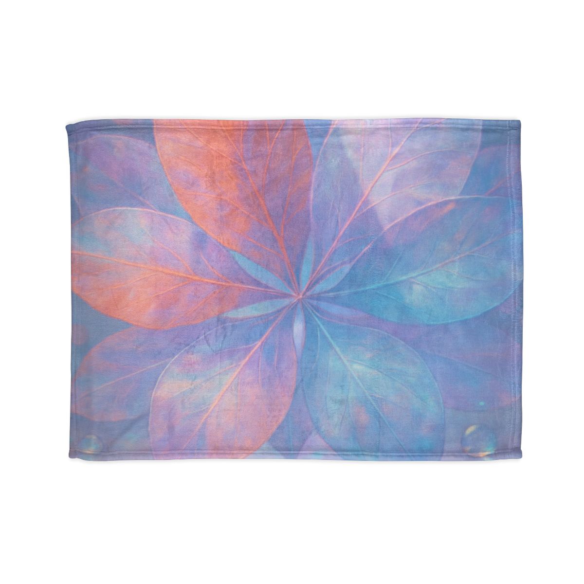 Petal Prism Overlay designer printed blankets