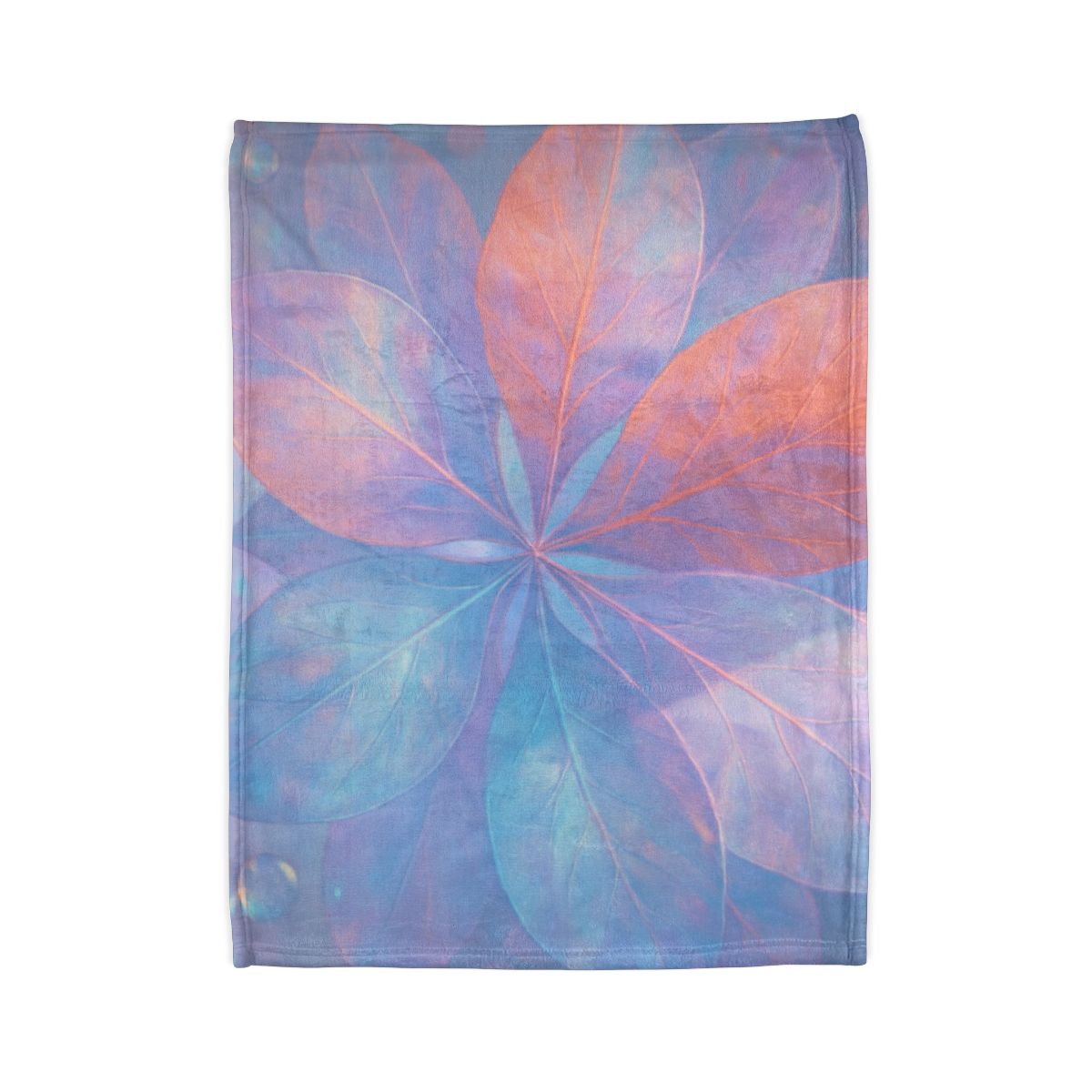 Petal Prism Overlay designer printed blankets