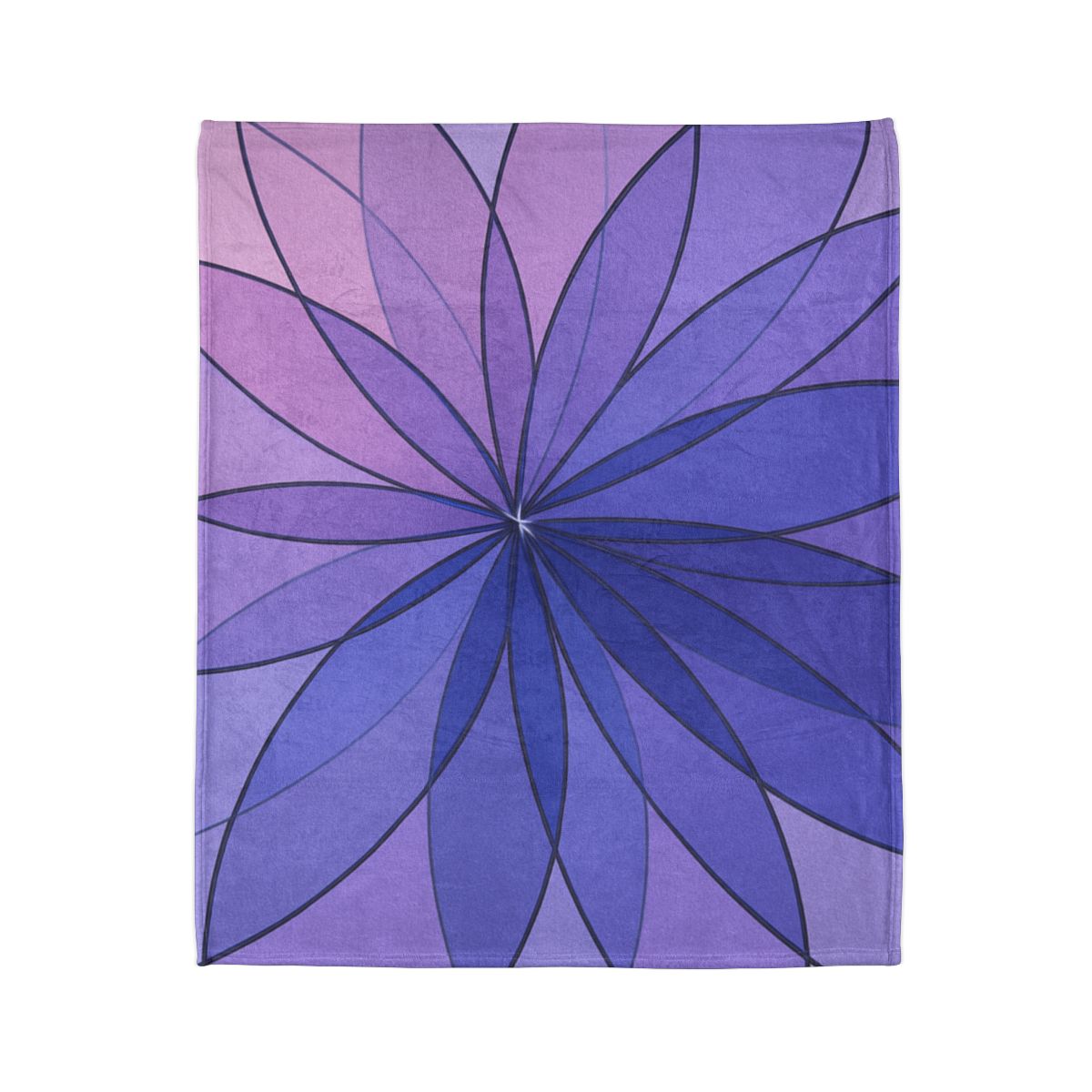 Petal Prism Overlay custom blankets