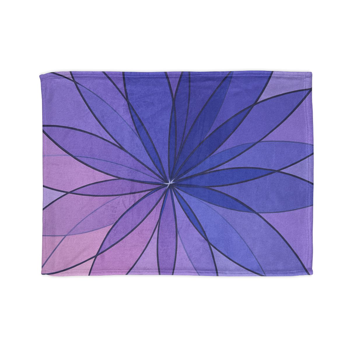 Petal Prism Overlay custom blankets
