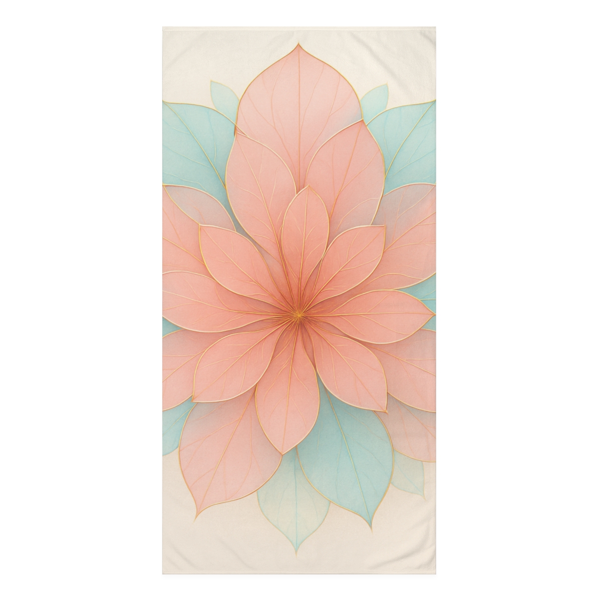 Petal Prism Overlays decorative home towelscustom towels