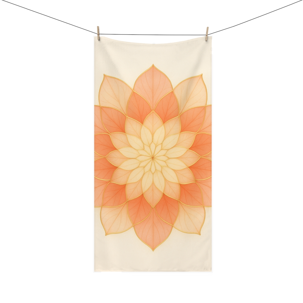 Petal Prism Overlays unique gift towels
