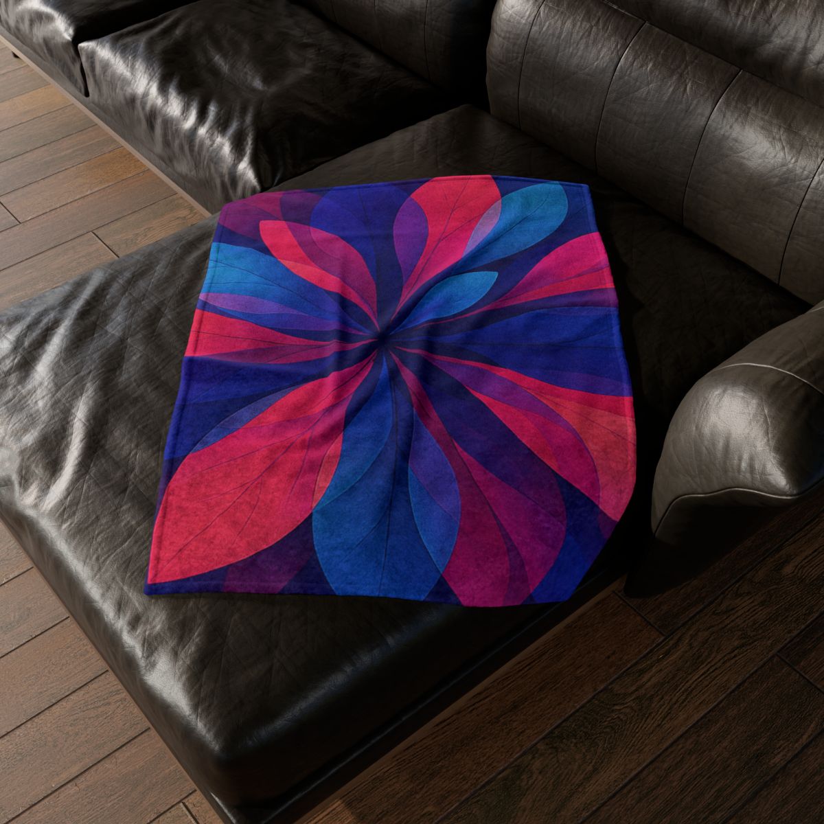 Petal Prism Overprint warm winter blankets