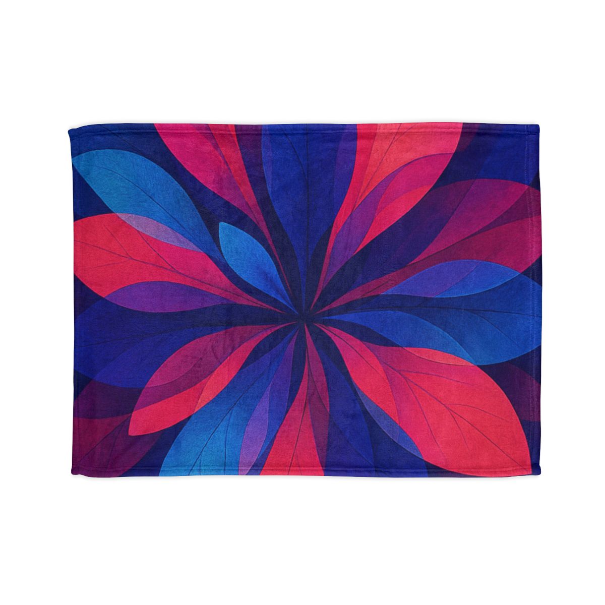 Petal Prism Overprint warm winter blankets