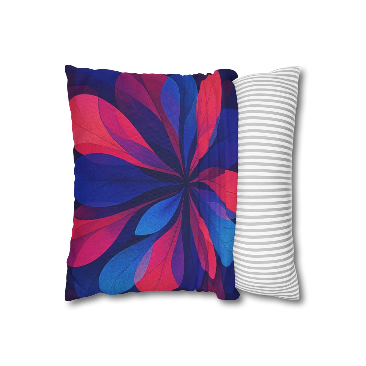 Petal Prism Overprint designer print pillow cases