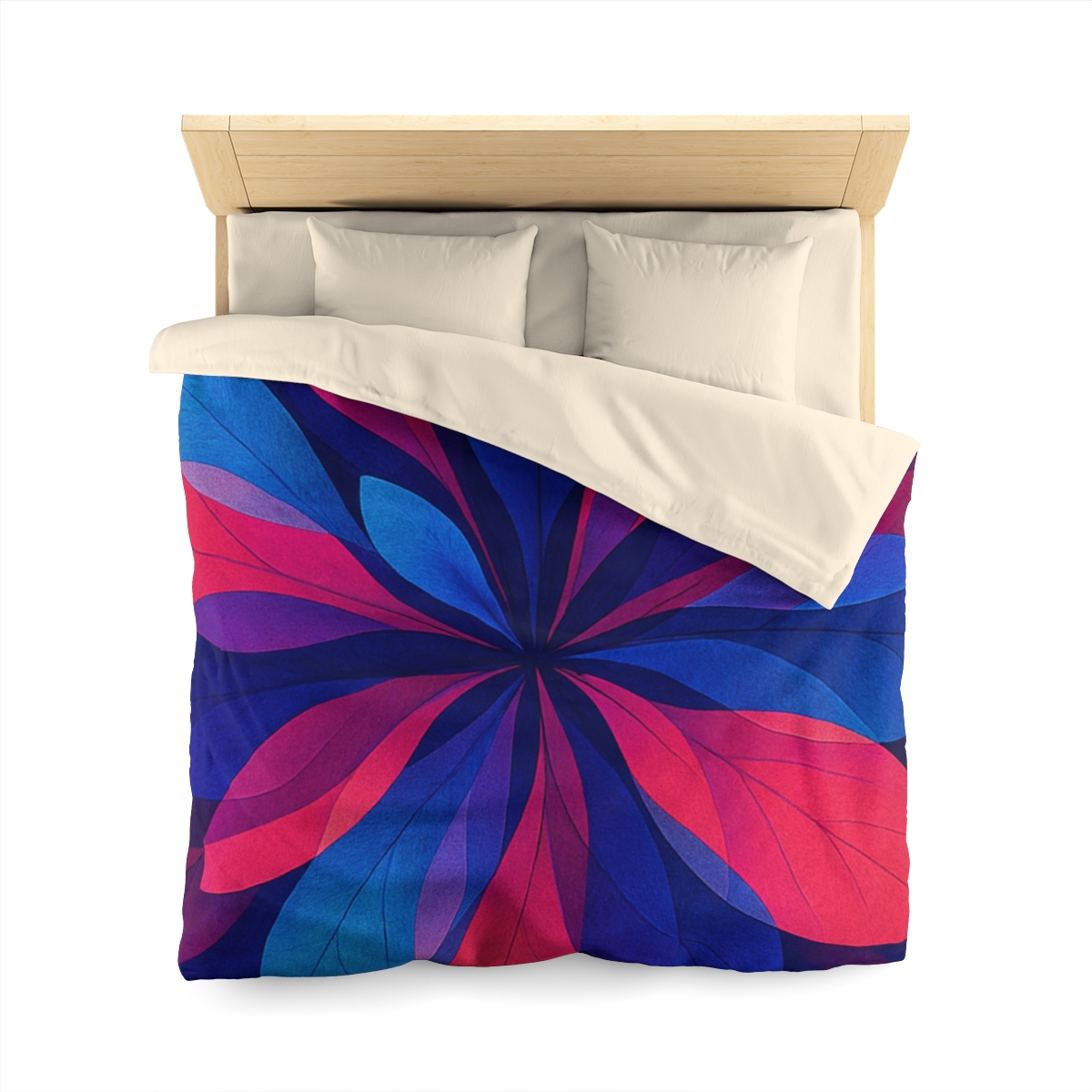 Petal Prism Overprint unique patterned duvets