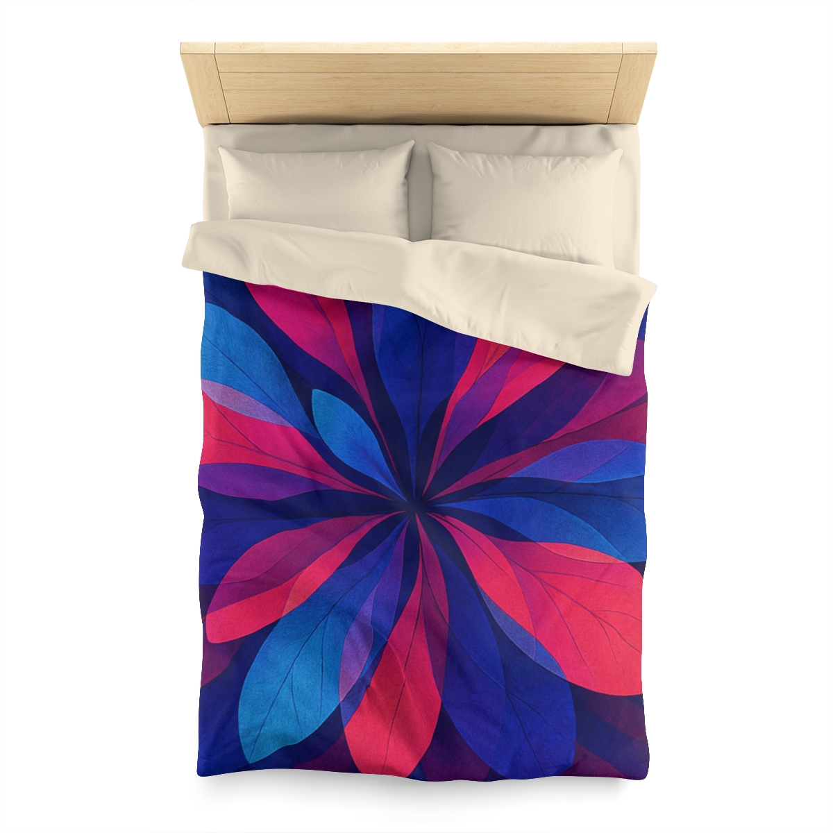 Petal Prism Overprint unique patterned duvets