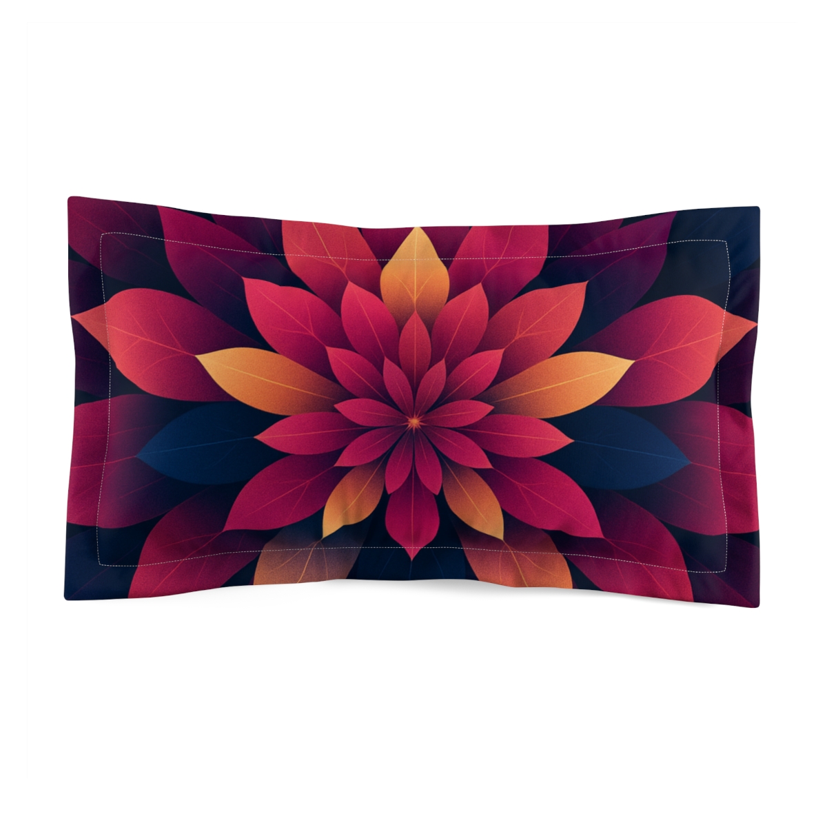 Petal Prism Overprint trendy accent pillows