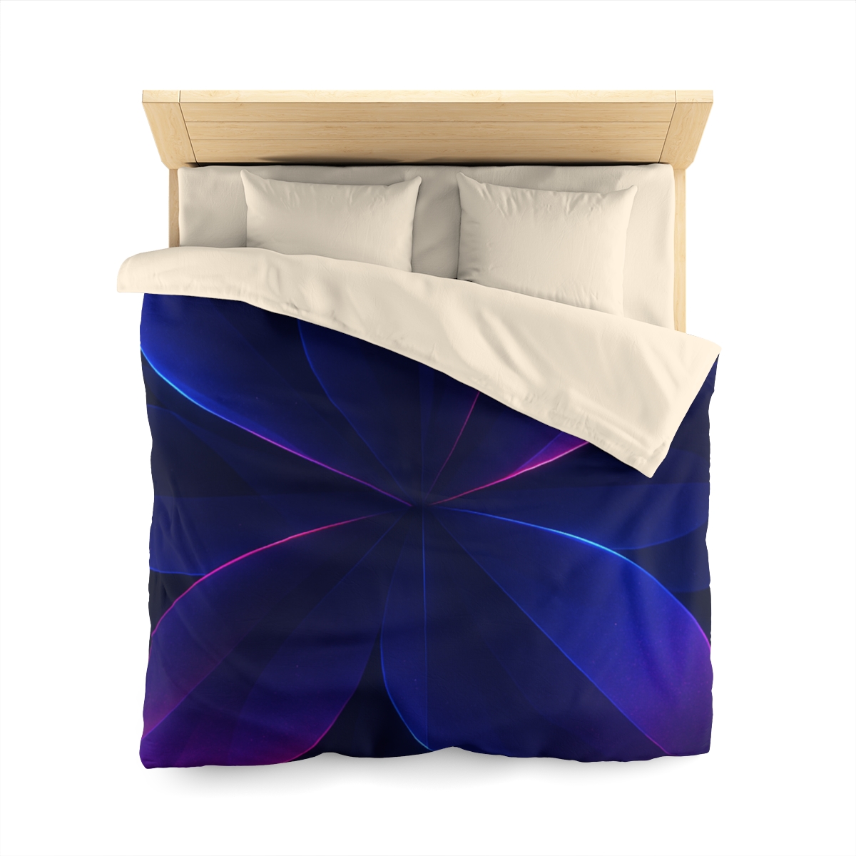 Petal Prism Parallax personalized bedding duvets