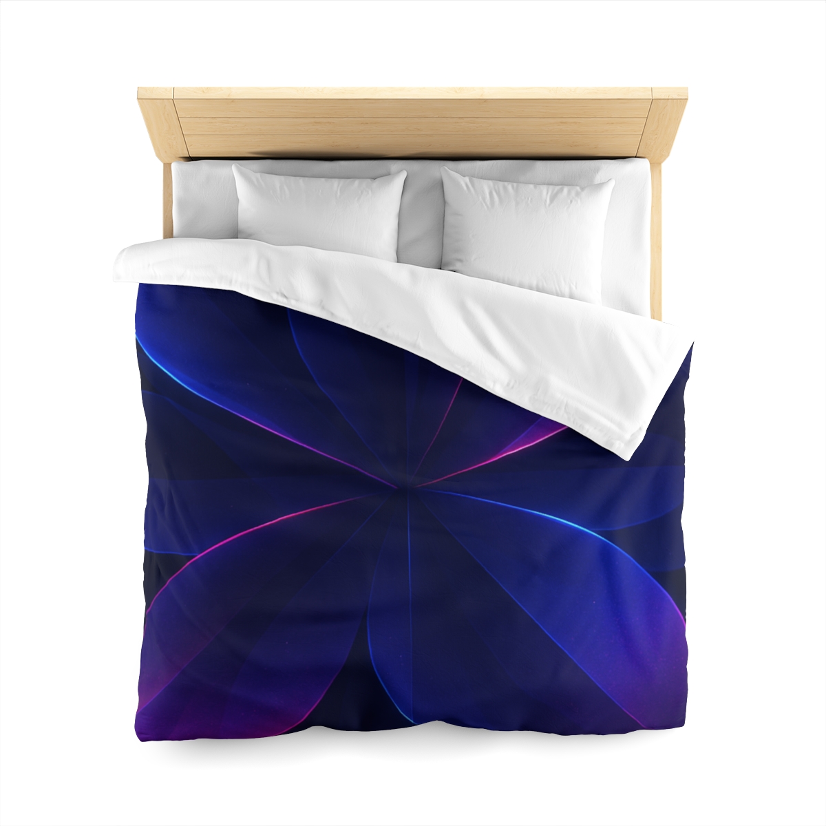 Petal Prism Parallax personalized bedding duvets