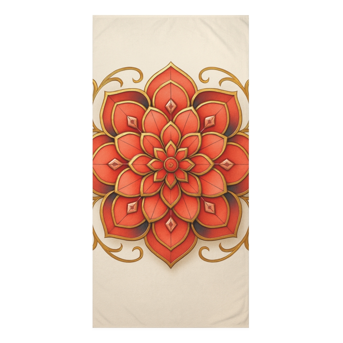 Petal Prism Rosette comfortable face towels