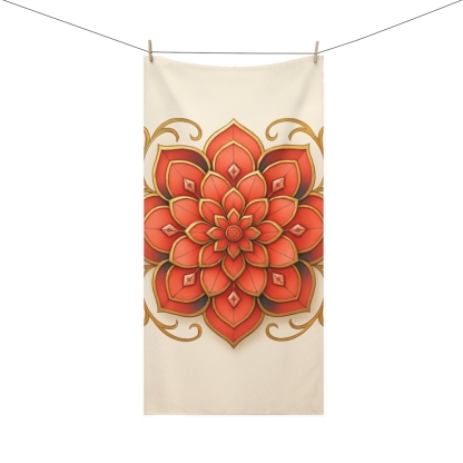 Petal Prism Rosette comfortable face towels