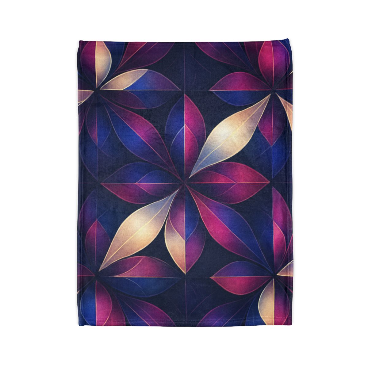 Petal Prism Tessellation trendy patterned blankets