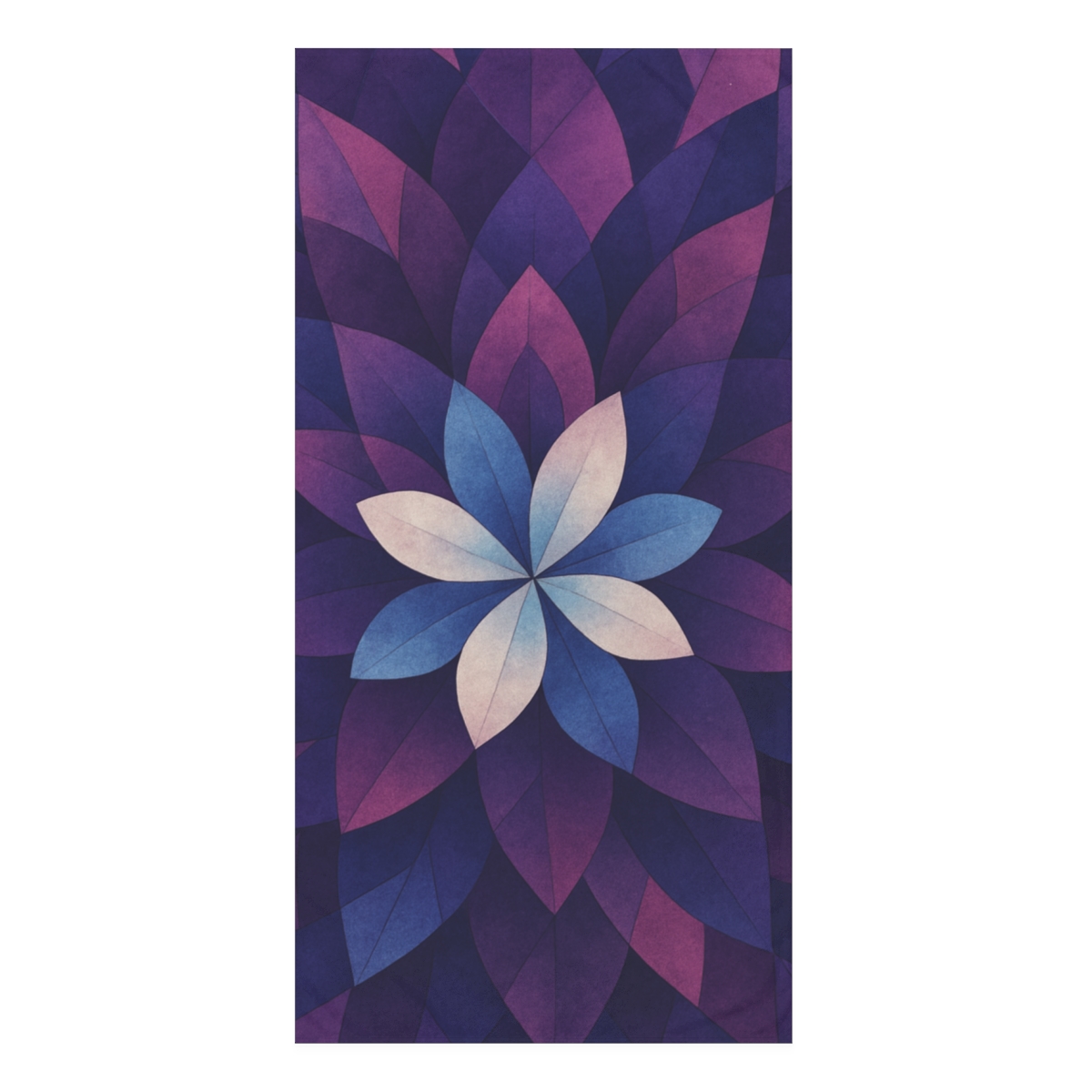Petal Prism Tessellation personalized bath towels
