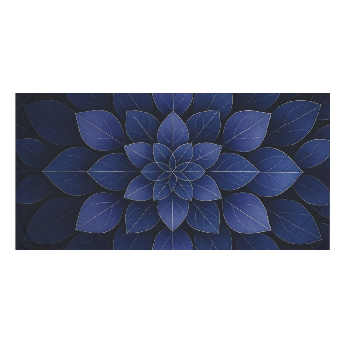 Petal Prism Tessellation comfortable face towels