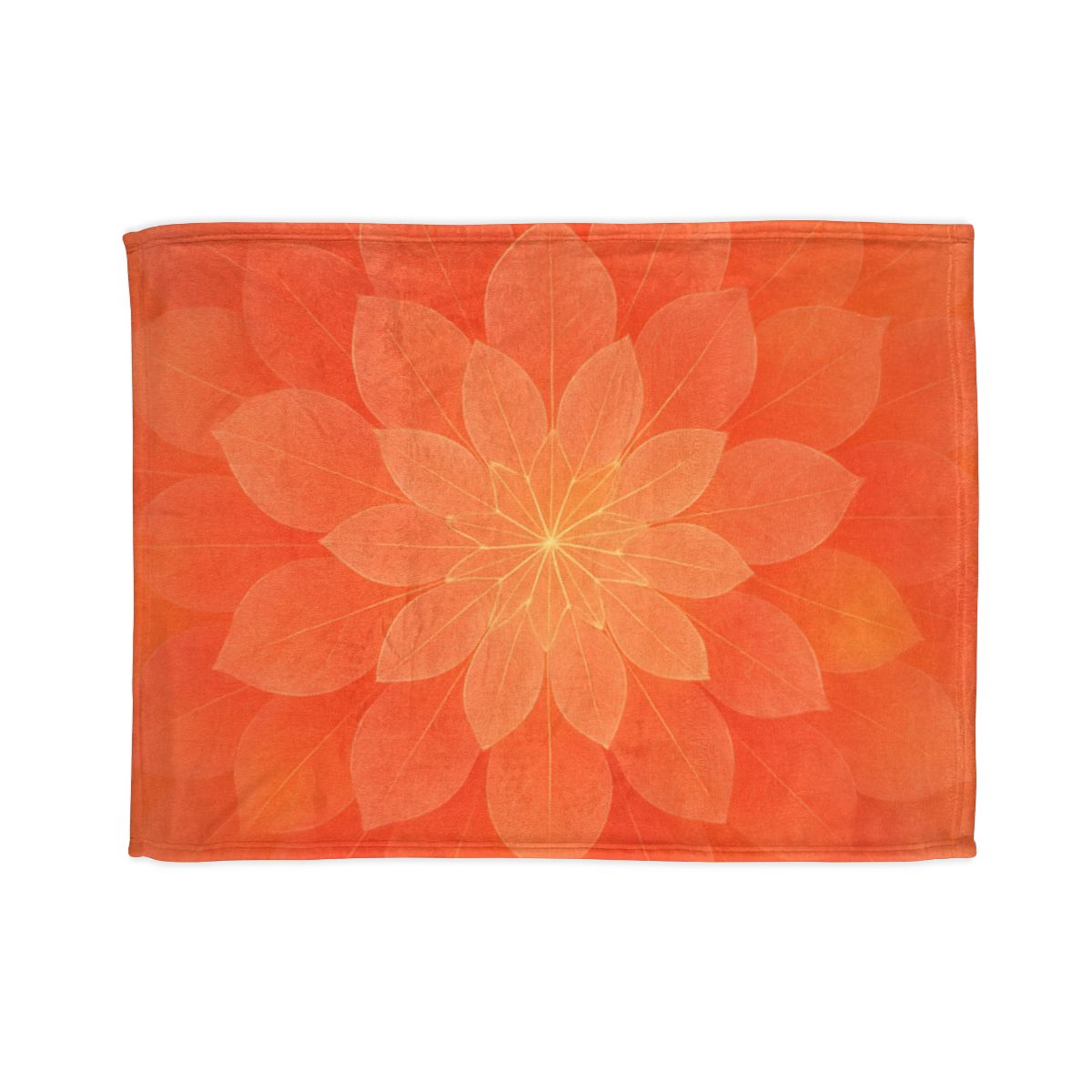Petal Radius Kaleidoscope decorative home blankets