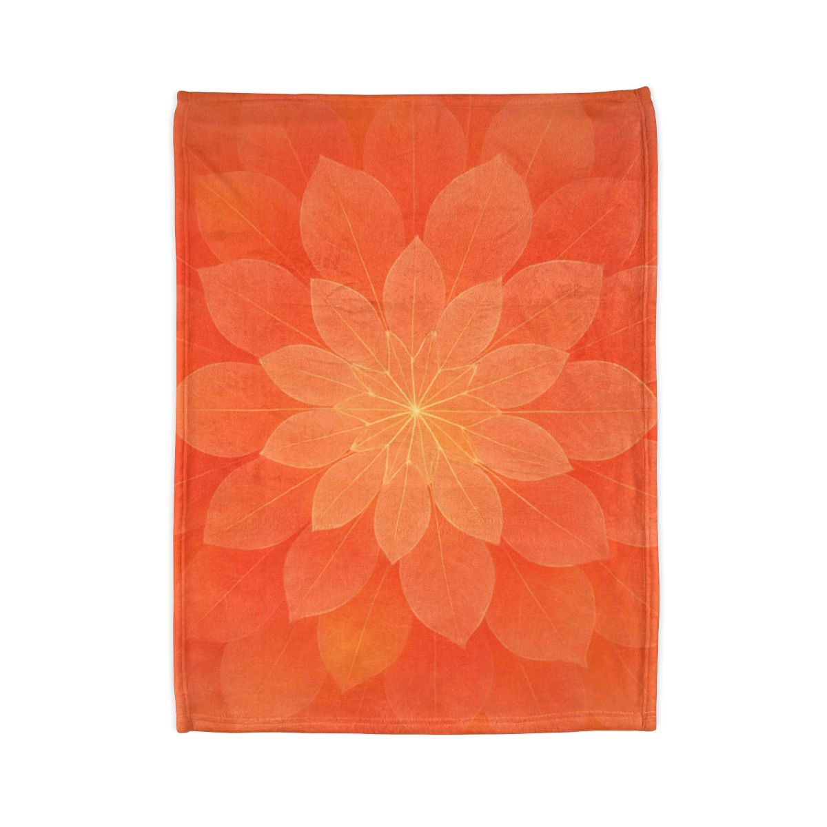 Petal Radius Kaleidoscope decorative home blankets