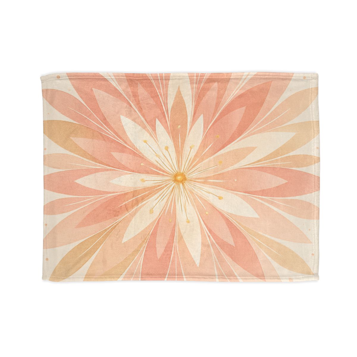 Petal Radius Starburst warm winter blankets