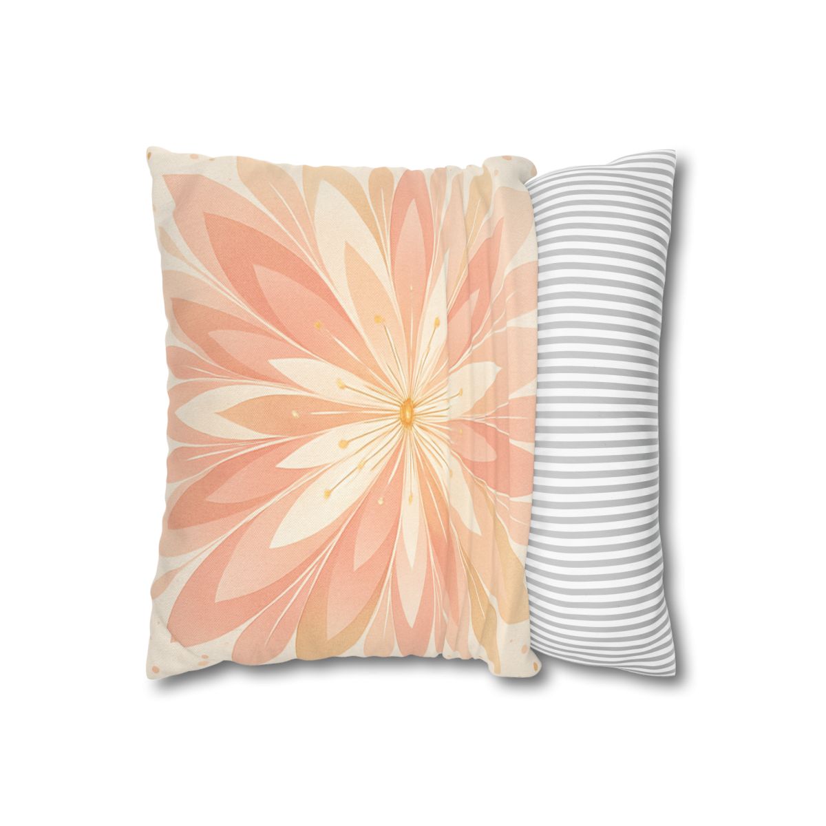 Petal Radius Starburst designer print pillow cases