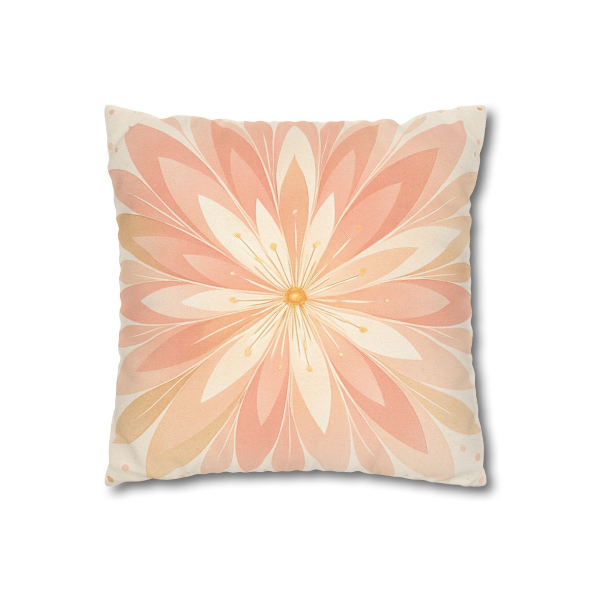 Petal Radius Starburst designer print pillow cases