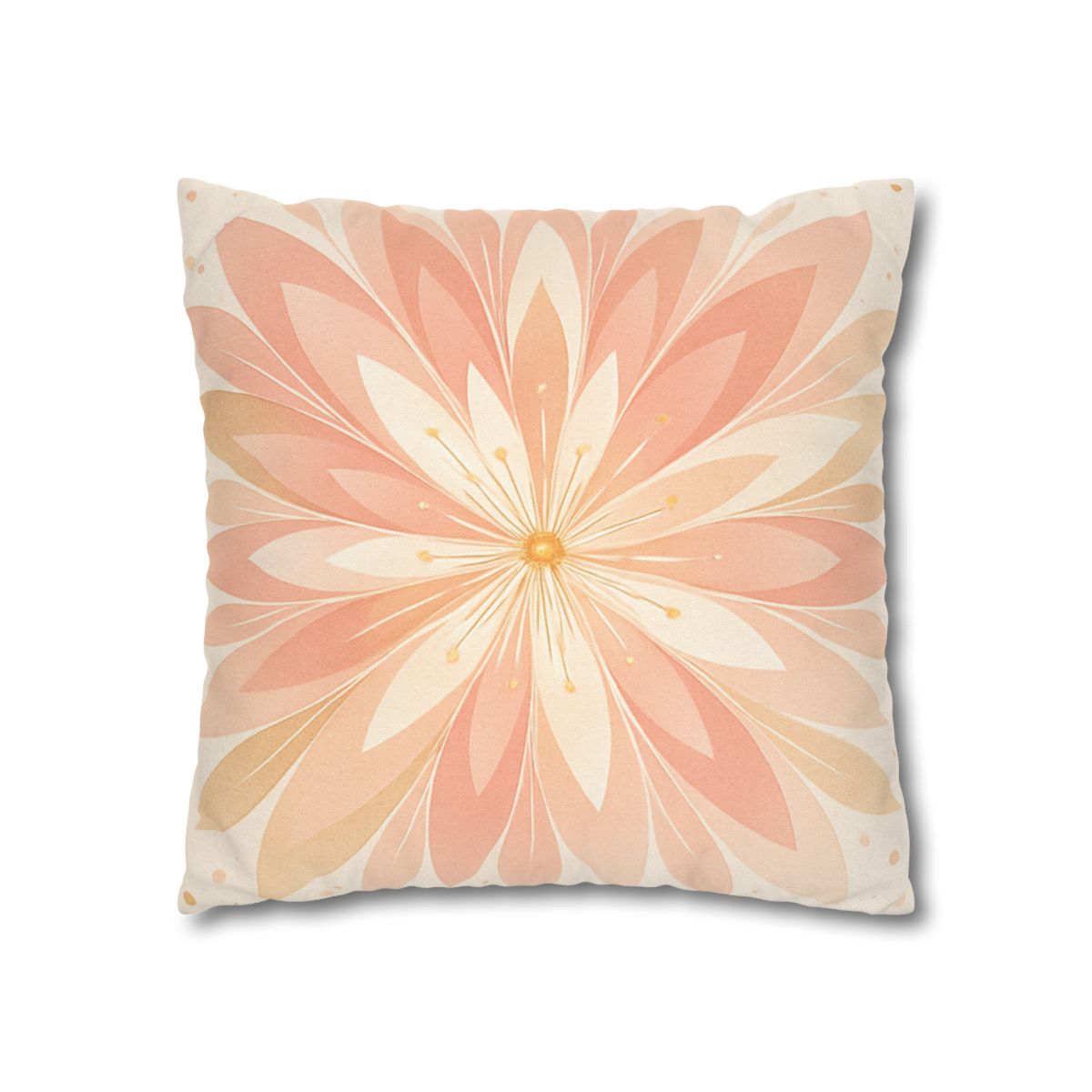 Petal Radius Starburst designer print pillow cases